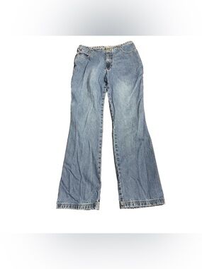 Vtg. Hydraulic Denim Jeans Wmns 5/6 Y2K Pre Shrunk Straight Cargo Skater 90s